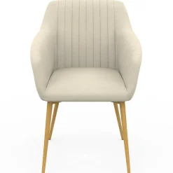 IDMarket Lot chaises et fauteuils de table avec pied effet bois* Collection Contemporaine|Chaises