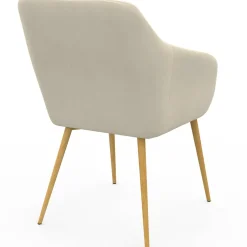 IDMarket Lot chaises et fauteuils de table avec pied effet bois* Collection Contemporaine|Chaises