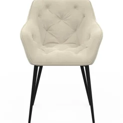 IDMarket Lot chaises et fauteuils de table beige* Collection Design|Collection Contemporaine