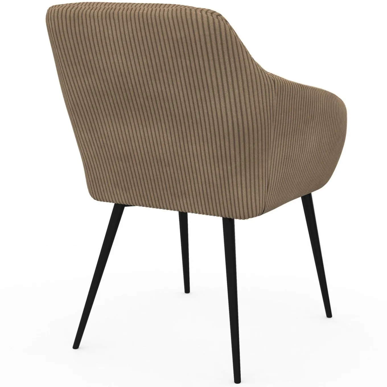 IDMarket Lot chaises et fauteuils de table taupe* Collection Vintage|Chaises