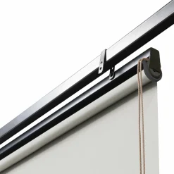 IDMarket Lot de 3 stores enrouleurs écru pour pergola* Accessoires Pergolas Et Tonnelles