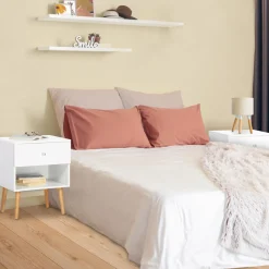 IDMarket Lot de 2 tables de chevet scandinaves bois blanc 1 tiroir* Meubles Tiroirs|Meubles Bas