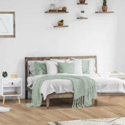 IDMarket lot de 2 tables de chevet blanches effet vieilli 1 tiroir style scandinave* Meubles Tiroirs|Meubles Bas