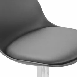 IDMarket Lot de 2 tabourets de bar Karl design gris* Collection Contemporaine|Tabourets De Bar