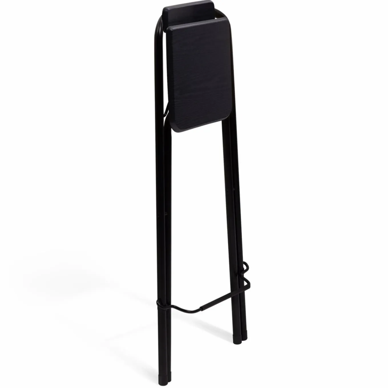 IDMarket Lot de 4 tabourets hauts pliants noirs* Collection Contemporaine|Tabourets De Bar