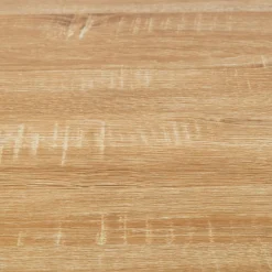 IDMarket Îlot de cuisine blanc et plateau façon hêtre 100 cm* Collection Design|Collection Moderne