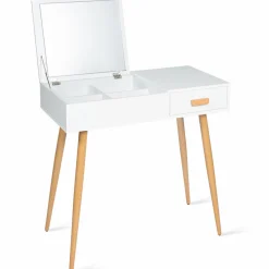 IDMarket Meuble coiffeuse blanche style scandinave* Meubles Bas|Collection Scandinave
