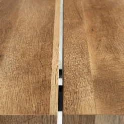 IDMarket Meuble console bois et métal noir 100 cm* Collection Agencement Magasin|Consoles