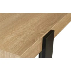 IDMarket Meuble console noir et bois 100 cm* Meubles Bas|Collection Design