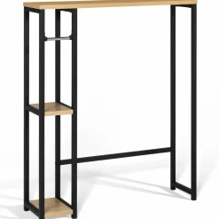 IDMarket Meuble dessus WC industriel bois et métal* Collection Industrielle|Meubles Wc