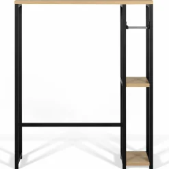 IDMarket Meuble dessus WC industriel bois et métal* Collection Industrielle|Meubles Wc