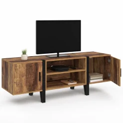 IDMarket Meuble TV 140cm avec 2 portes* Meubles Tv|Salon Complet