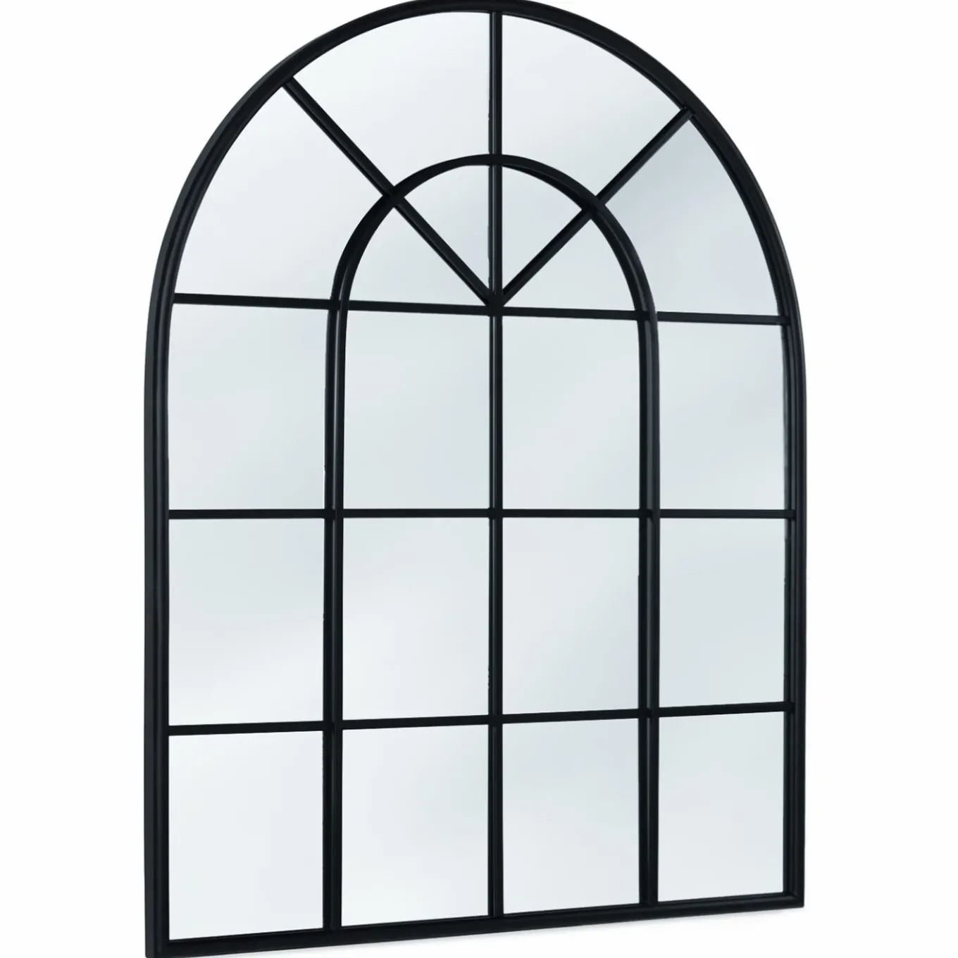 IDMarket Miroir verrière en arche 80 x 100 cm* Décoration Et Accessoires|Collection Agencement Magasin
