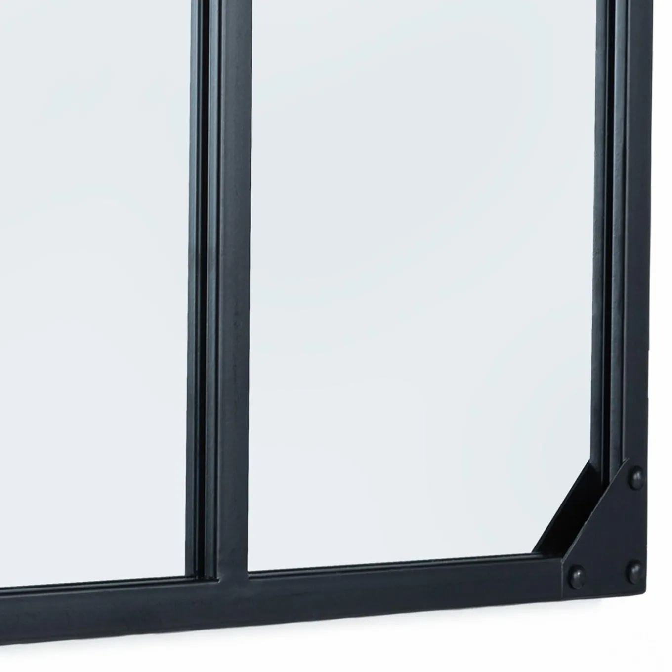 IDMarket Miroir verrière style industriel* Décoration Et Accessoires|Collection Agencement Magasin