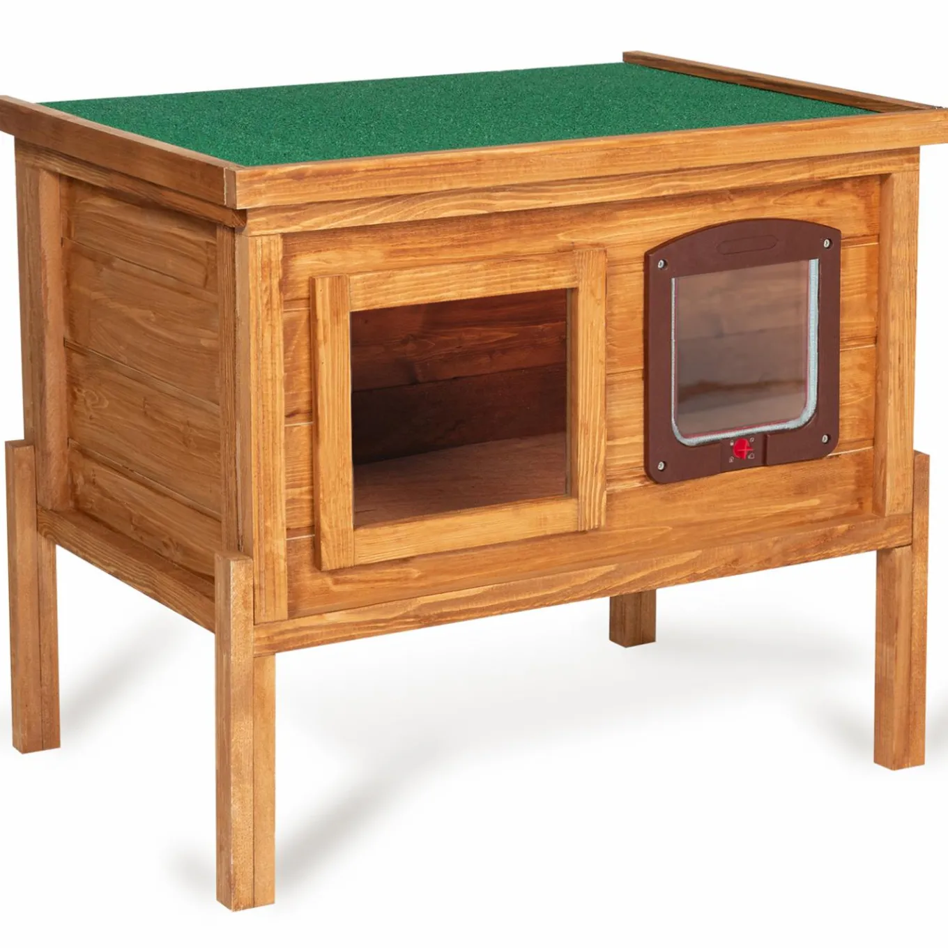 IDMarket Niche en bois pour chat* Niches Pour Chat|Accessoires Animaux