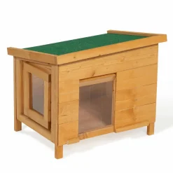 IDMarket Niche en bois pour chat* Accessoires Animaux|Niches Pour Chat