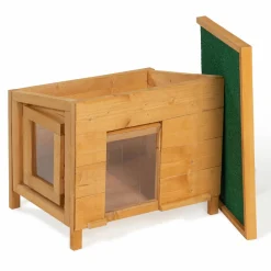 IDMarket Niche en bois pour chat* Accessoires Animaux|Niches Pour Chat
