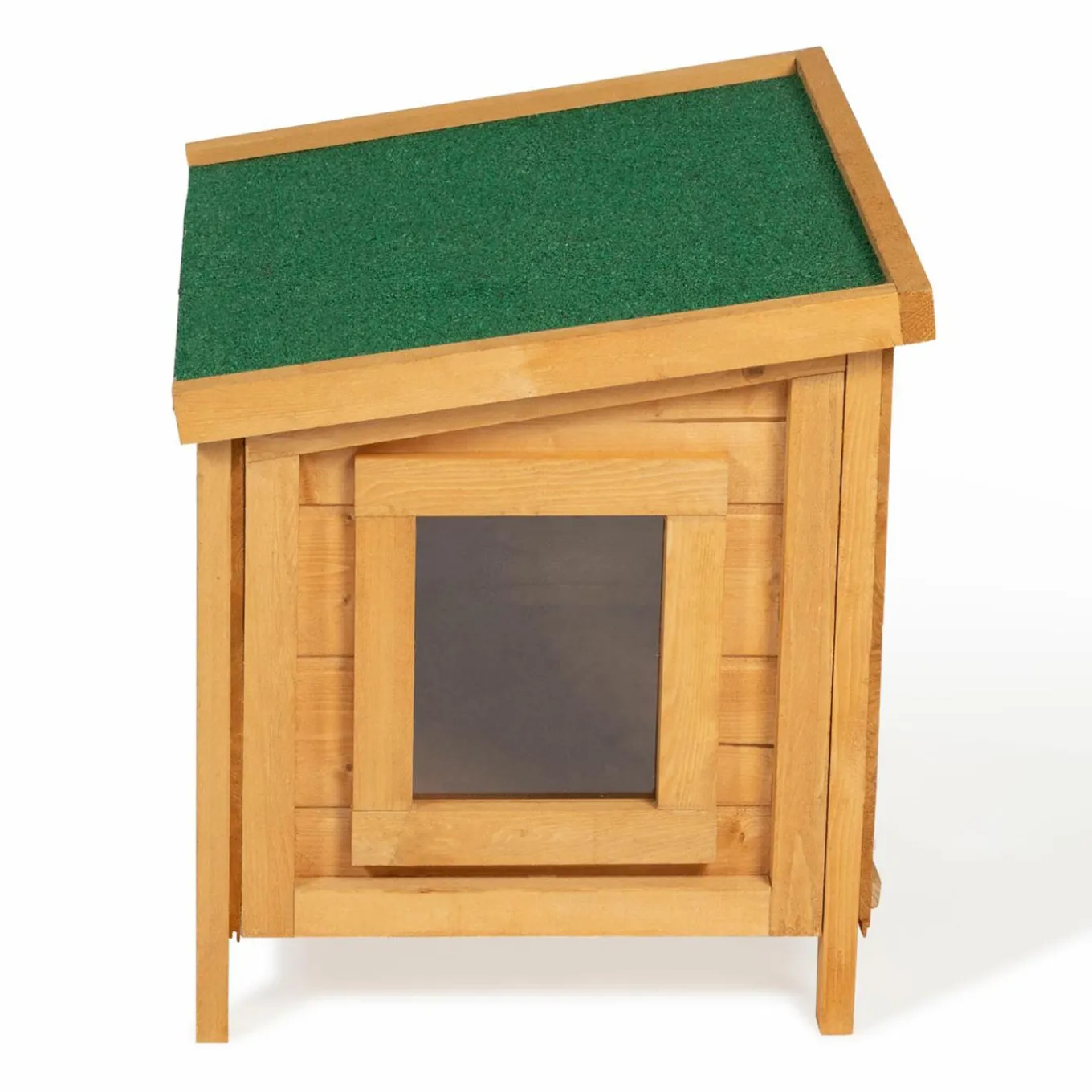 IDMarket Niche en bois pour chat* Accessoires Animaux|Niches Pour Chat