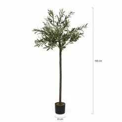IDMarket Olivier artificiel 150 cm* Plantes Artificielles