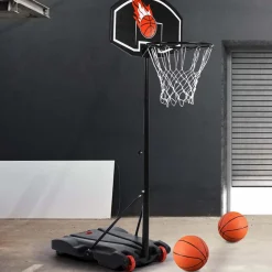 IDMarket Panier de basket sur pied hauteur réglable*Enfant Jeux Enfant|Loisirs Et Jeux D'Exterieur