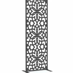 IDMarket Panneau décoratif extérieur motif azulejo gris 150x50cm* Panneaux Occultants