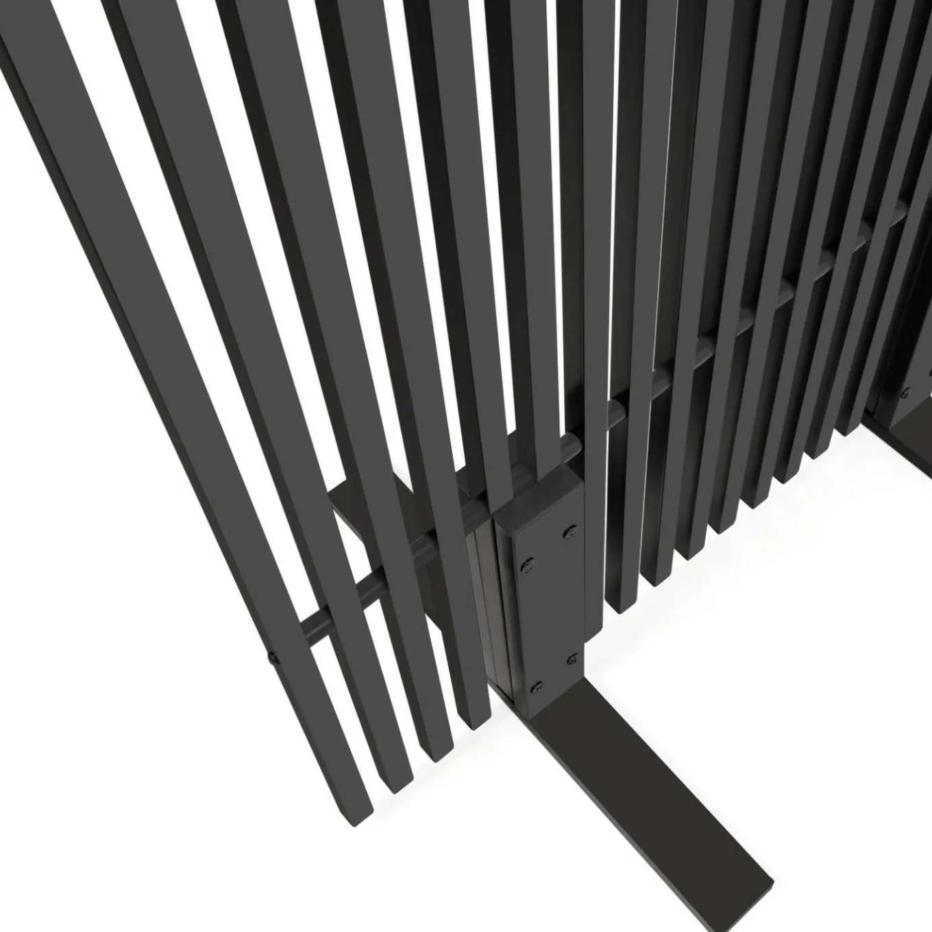 IDMarket Paravent extérieur ajouré 150x80 cm claustra extérieur gris anthracite* Paravents Extérieurs|Panneaux Occultants