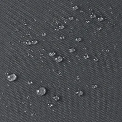 IDMarket Paravent rétractable double gris anthracite* Paravents Extérieurs