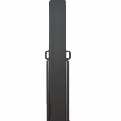 IDMarket Paravent rétractable double gris anthracite* Paravents Extérieurs