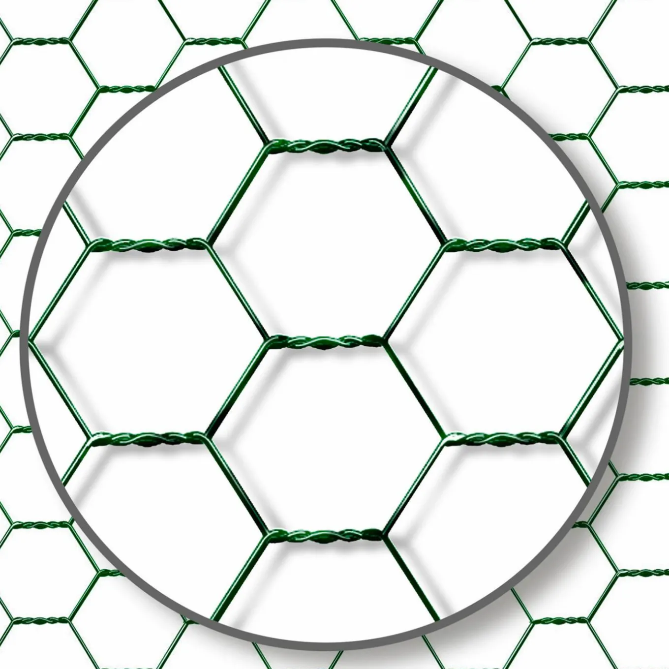 IDMarket Parc à poule grillagé* Volières Et Enclos