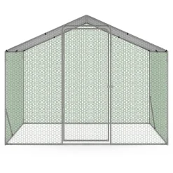 IDMarket Parc à poules grillagé 3 m²* Volières Et Enclos