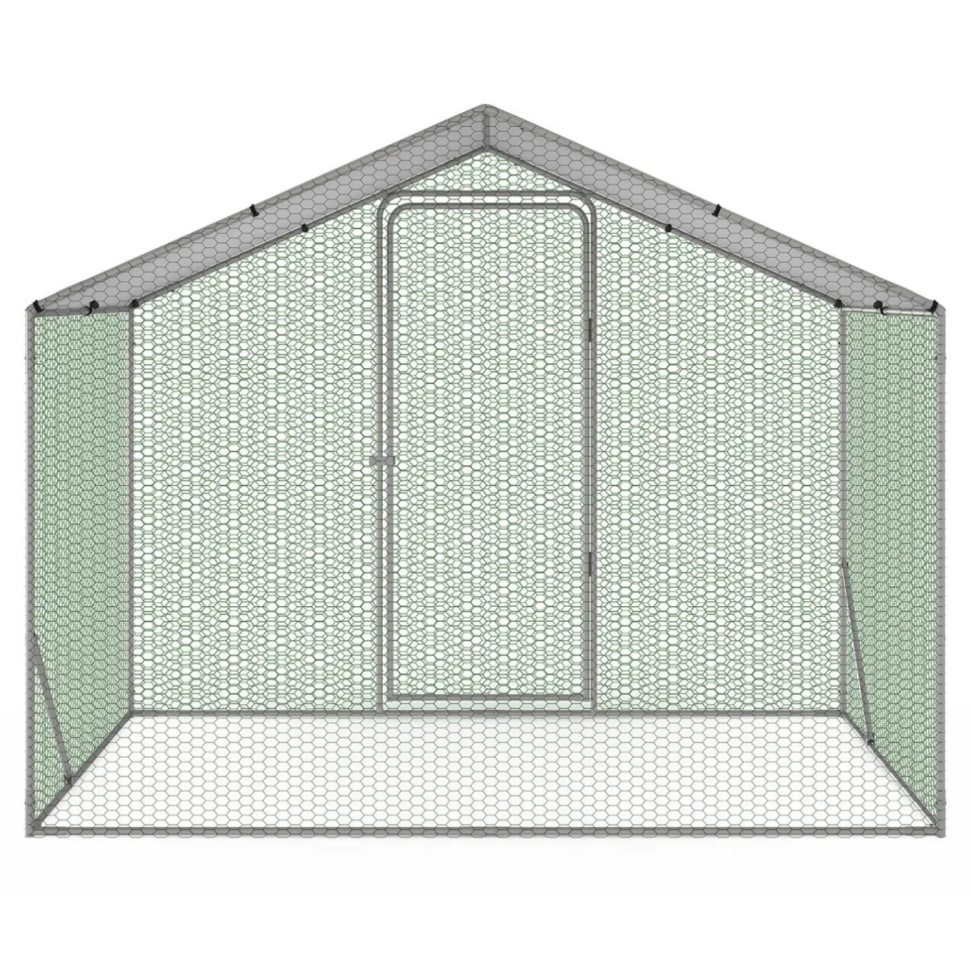 IDMarket Parc à poules grillagé 3 m²* Volières Et Enclos