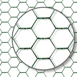 IDMarket Parc à poules grillagé 3 m²* Volières Et Enclos