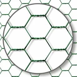 IDMarket Parc à poules grillagé 15 m²* Volières Et Enclos