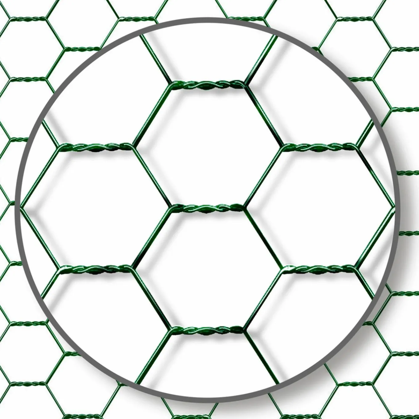 IDMarket Parc à poules grillagé 15 m²* Volières Et Enclos