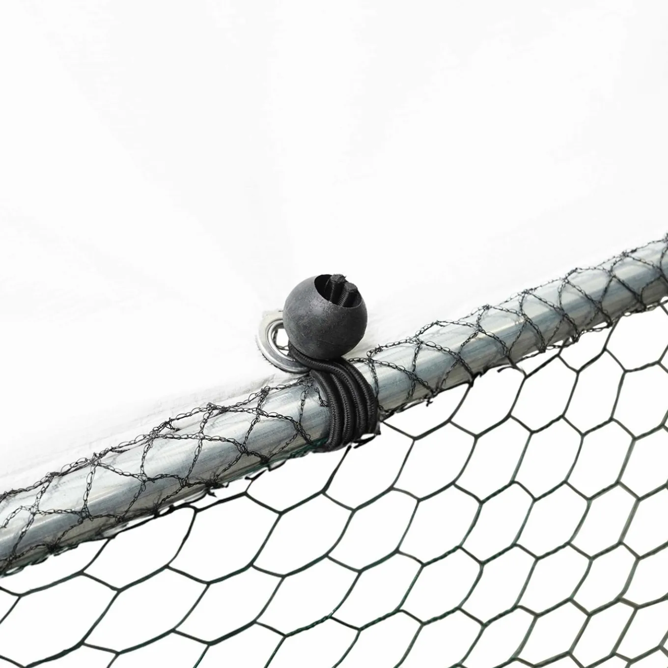 IDMarket Parc à poules grillagé 15 m²* Volières Et Enclos