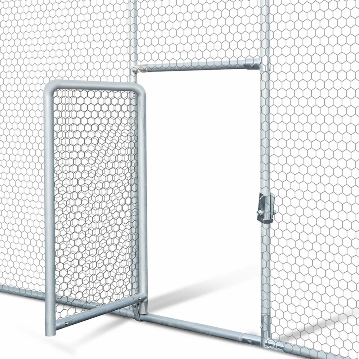 IDMarket Parc à poules grillagé 22,5 m²* Volières Et Enclos