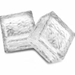 IDMarket Pavés solaires en verre 4 LEDS blanches éclairage de jardin* Eclairages D'Ambiance