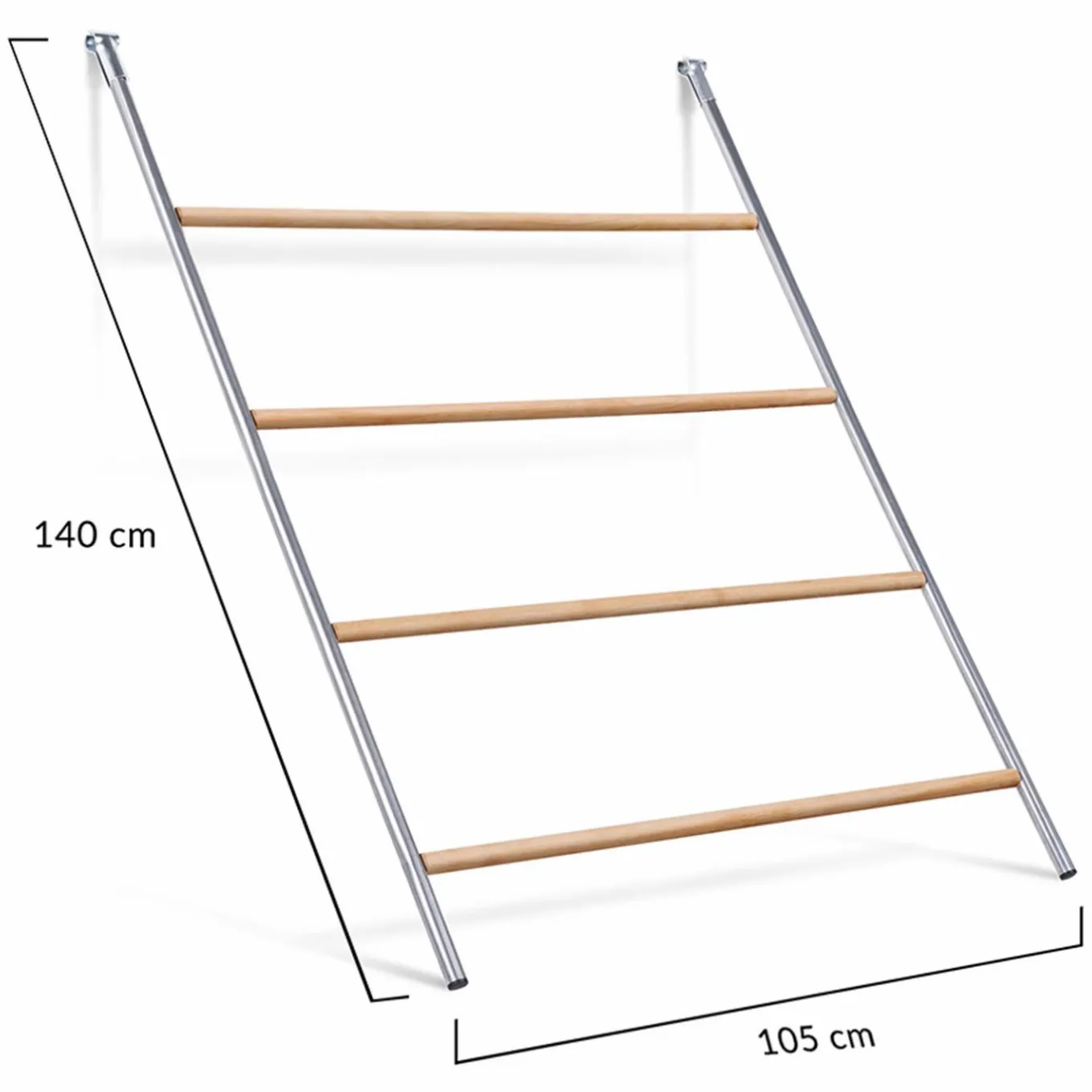 IDMarket Perchoir poule 4 niveaux en bois* Accessoires Poulailler|Volières Et Enclos