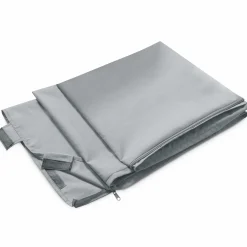 IDMarket Pergola acier lames orientables 3x4 m avec 4 stores gris clair* Tonnelles De Jardin|Pergolas