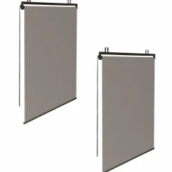 IDMarket Pergola au toit rétractable avec 6 stores coloris taupe* Tonnelles De Jardin|Pergolas