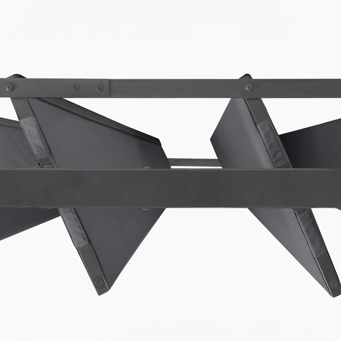 IDMarket Pergola lames orientables gris anthracite 3x6m* Tonnelles De Jardin|Pergolas