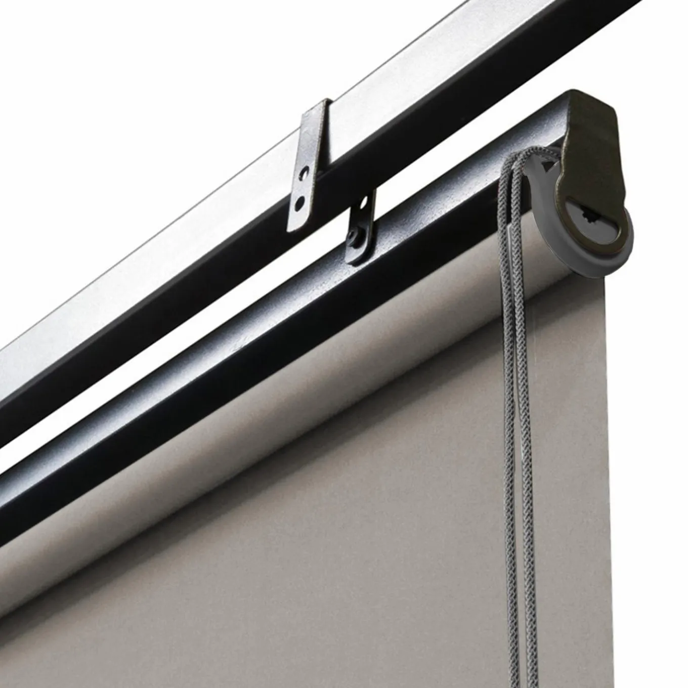 IDMarket Pergola toit rétractable taupe et stores enrouleurs* Tonnelles De Jardin|Pergolas