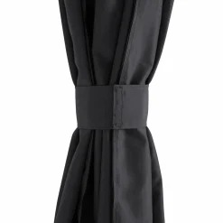 IDMarket Pergola toit rétractable 3x4m gris avec 4 rideaux* Tonnelles De Jardin|Pergolas