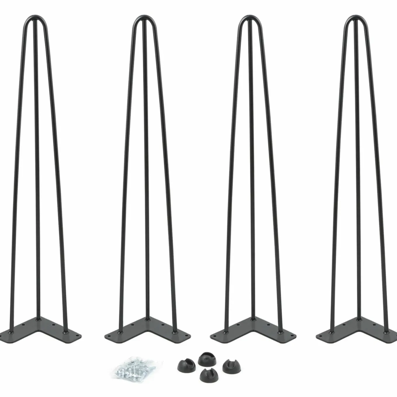 IDMarket Pieds de table épingle hauteur 71 cm* Décoration Et Accessoires|Pieds De Table