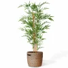 IDMarket Plante artificielle bambou 120 cm* Décoration Et Accessoires|Plantes Artificielles