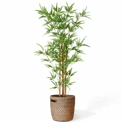 IDMarket Plante artificielle bambou 150 cm* Décoration Et Accessoires|Collection Agencement Magasin