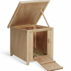 IDMarket Pondoirs en bois pour poules avec fond* Accessoires Animaux|Poulaillers