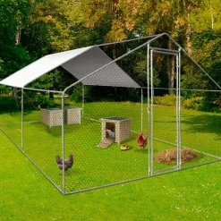 IDMarket Pondoirs en bois pour poules avec fond* Accessoires Animaux|Poulaillers