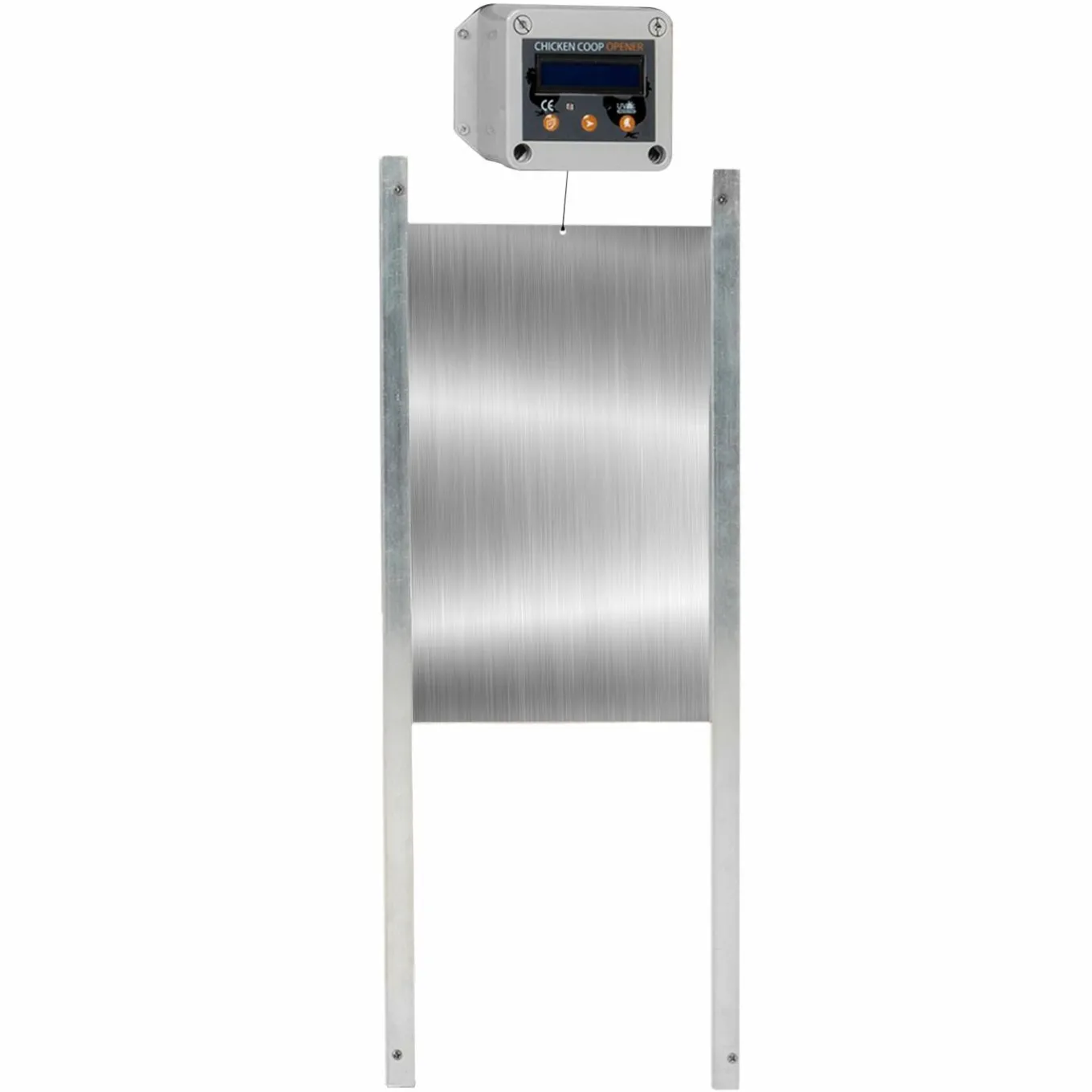 IDMarket Porte automatique pour poulailler en aluminium* Accessoires Animaux|Accessoires Poulailler