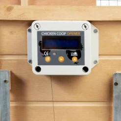 IDMarket Porte automatique pour poulailler en aluminium* Accessoires Animaux|Accessoires Poulailler